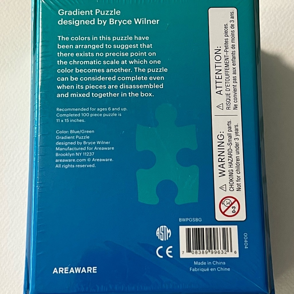 Gradient Puzzle 100 Pieces - Picture 2 of 4